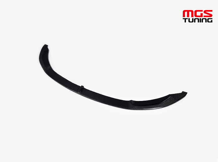 Губа переднего бампера M-Performance style карбон для BMW M3/M4 F80/F82 / Губа переднего бампера М-Перформанс стиль карбон для БМВ М3/М4 Ф80/Ф82