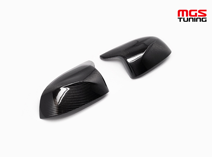 Крышки на зеркала карбон на BMW X5M/X6M F95/F96 / Крышки на зеркала карбон на БМВ Х5М/Х6М Ф95/Ф96