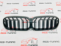 Решетка в стиле BMW M5 G30 рест. черный мат / Решетка в стиле БМВ М5 Г30 рест. черный мат
