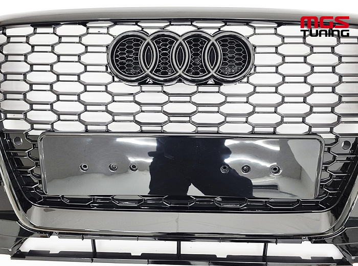 Решётка в стиле RSQ5 style #3 на Audi Q5 (2008-2012) / Решётка в стиле РСКу5 стиль #3 на Ауди Ку5 (2008-2012)