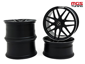 Комплект кованых дисков AMG double spoke 5X112 10JX21 ET45/11X21 ET45 / Комплект кованых дисков АМГ двойные спицы 5Х112 10ЖХ21 ЕТ45/11Х21 ЕТ45