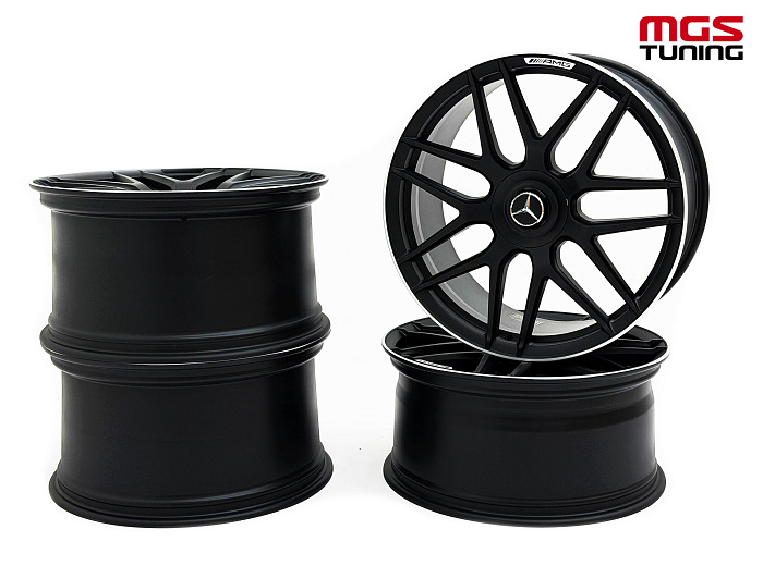 Комплект кованых дисков AMG double spoke 5X112 10JX21 ET45/11X21 ET45 / Комплект кованых дисков АМГ двойные спицы 5Х112 10ЖХ21 ЕТ45/11Х21 ЕТ45