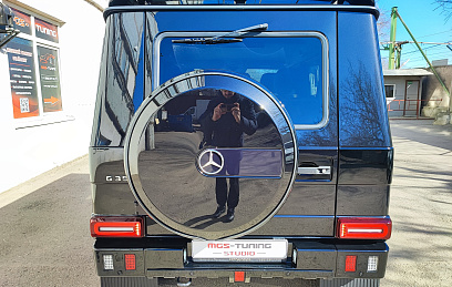 Задний бампер на Mercedes G-class в стиле Brabus