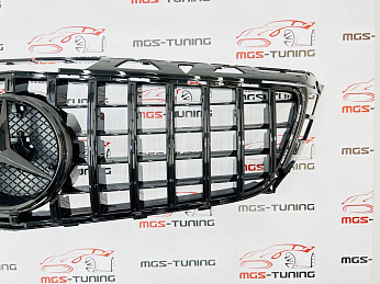 Решётка Mercedes CLS-class C218 10-14 GT style black 3
