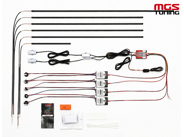 Универсальная динамическая Ambient Light подсветка MGS-TUNING / Универсальная динамическая Эмбиент Лайт подсветка МГС-ТЮНИНГ