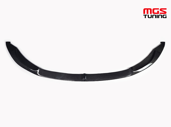 Губа переднего бампера M-Performance style карбон для BMW M3/M4 F80/F82 / Губа переднего бампера М-Перформанс стиль карбон для БМВ М3/М4 Ф80/Ф82