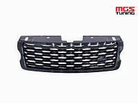Решетка радиатора Range Rover 12-17 гг. черная / Решетка радиатора Рэйндж Ровер 12-17 гг. черная