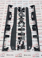 Пороги выдвижные Maybach на Mercedes Benz GLS X167  Black / Пороги выдвижные Майбах на Мерседес Бенц ГЛС Х167 чёрный