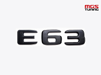 Шильдик Е63 черный