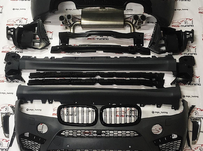 Обвес в стиле X6M F86 для BMW X6 F16 (2014-2019) / Обвес в стиле Х6М Ф86 для БМВ Х6 Ф16 (2014-2019)