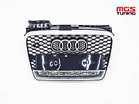 Решётка на Audi A4 04-09 в стиле RS4 style #2 / Решётка на Ауди А4 04-09 в стиле РС4 стиль #2