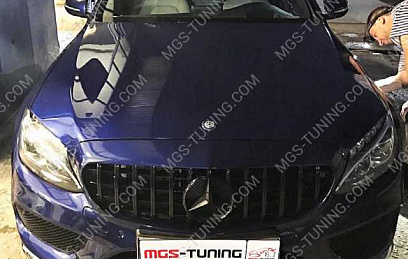 Решётка GT C-class W205 (Дорестайлинг)