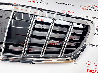 решетка радиатора на Мерседес Бенз Mercedes benz s class 222 кузов w222 в стиле Brabus брабус 3