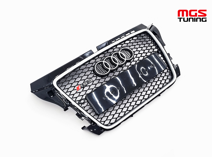 Решётка на Audi A3 08-13 в стиле RS3 style #3 / Решётка на Ауди А3 08-13 в стиле РС3 стиль #3