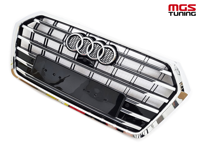 Решётка на Audi Q5 17-20 в стиле SQ5 style #2 / Решётка на Ауди Ку5 17-20 в стиле СКу5 стиль #2