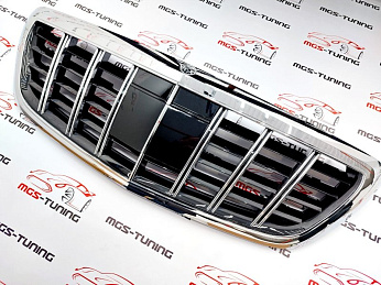 решетка радиатора на Мерседес Бенз Mercedes benz s class 222 кузов w222 в стиле Brabus брабус 5