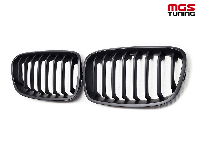 Решётка в стиле M-Performance BMW f20 11-15 черный мат / Решётка в стиле М-Перформанс БМВ Ф20 11-15 черный мат