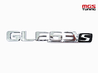 Шильдик GLE 63s хром / Шильдик ГЛЕ 63с хром