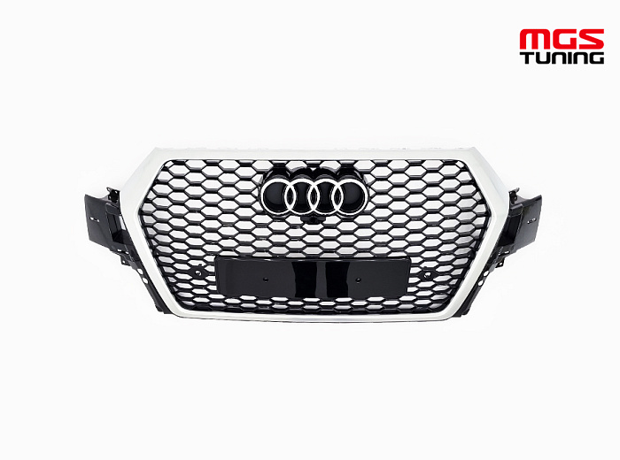 Решётка на Audi Q7 15-н.в. в стиле RSQ7 style #1 / Решётка на Ауди Ку7 15-н.в. в стиле РСКу7 стиль #1