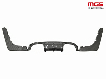 Задний диффузор BMW M3/M4 f80/f82 M-Performance style под карбон / Задний диффузор БМВ М3/М4 Ф80/Ф82 М-Перформанс стиль под карбон