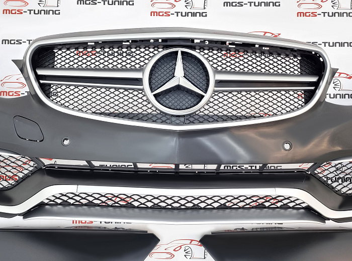 Обвес в стиле Е63 AMG с крыльями для Mercedes E-class W212 (2013-2016) в AMG пакете / Обвес в стиле Е63 АМГ с крыльями для Мерседес Е-класс В212 (2013-2016) в АМГ пакете