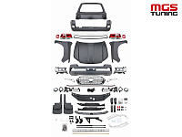 Обвес переделка в рестайлинг 2016 для Toyota Land Cruiser J200 (2007-2016) / Обвес переделка в рестайлинг 2016 для Тойота Лэнд Крузер Ж200 (2007-2016)