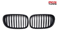 Решетка в стиле M-Performance черный глянец для BMW 7 series F01/F02 (2008-2015) / Решетка в стиле М-Перформанс черный глянец для БМВ 7 серия Ф01/Ф02 (2008-2015)