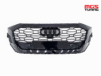 Решётка на Audi Q8 18-н.в. в стиле RSQ8 style #1 / Решётка на Ауди Ку8 18-н.в. в стиле РСКу8 стиль #1
