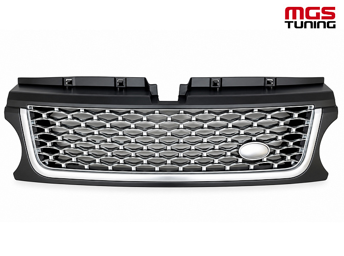 Решетка Range Rover Sport Autobiography серебро 05-13 гг. / Решетка Рэйндж Ровер Спорт Автобиография серебро 05-13 гг.