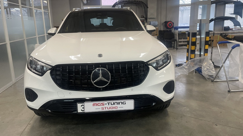 Решётка Mercedes GLC/GLC-Coupe X254/C254 GT Style black не для AMG