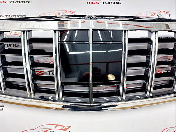 решетка радиатора на Мерседес Бенз Mercedes benz s class 222 кузов w222 в стиле Brabus брабус 2