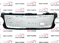 Решетка Range Rover Vogue Autobiography хром черный глянец 02-12 гг. / Решетка Рэйндж Ровер Вог Автобиография хром черный глянец 02-12 гг.