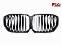 Решётка в стиле BMW X5 M G05 сухой карбон / Решётка в стиле БМВ Х5 М Г05 сухой карбон