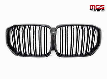 Решётка в стиле BMW X5 M G05 сухой карбон / Решётка в стиле БМВ Х5 М Г05 сухой карбон Решётка в стиле BMW X5 M G05 сухой карбон / Решётка в стиле БМВ Х5 М Г05 сухой карбон