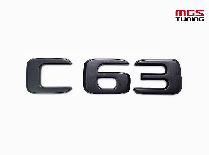 Шильдик С63 черный / Шильдик Ц63 черный