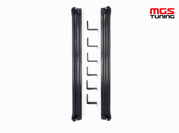 Пороги Mercedes Benz G-class w463 Black / Пороги Мерседес Бенц Г-класс В463 чёрный