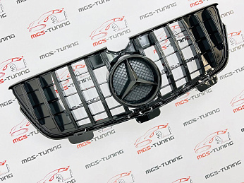 Решётка Mercedes GL-class x164 09-12 GT style черная не для AMG 4