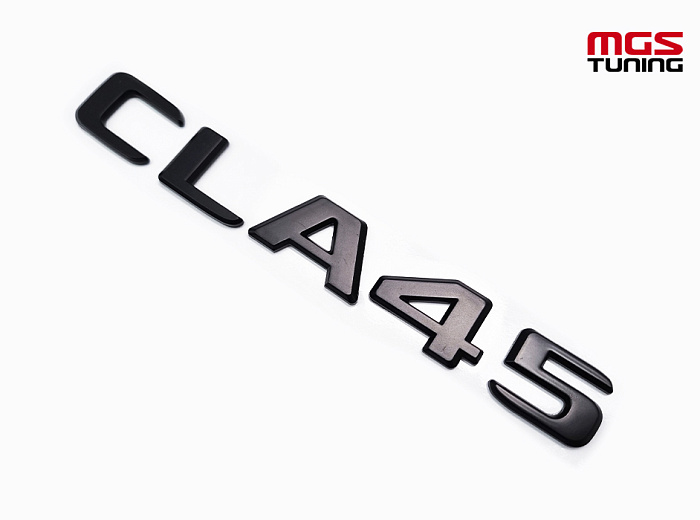Шильдик CLA45 черный / Шильдик ЦЛА45 черный