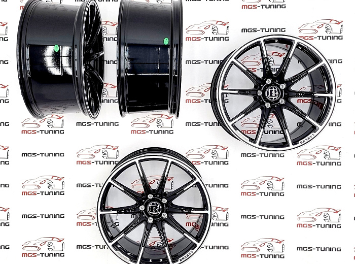 Комплект кованых дисков Mercedes G-class Brabus style R22 J10 5x130 et28 / Комплект кованых дисков Мерседес Г-класс Брабус стиль Р22 Ж10 5Х130 ЕТ28