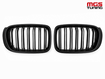 Решётка в стиле BMW X3/Х4 M f25/f26 черный мат / Решётка в стиле БМВ Х3/Х4 М Ф25/Ф26 черный мат Решётка в стиле BMW X3/Х4 M f25/f26 черный мат / Решётка в стиле БМВ Х3/Х4 М Ф25/Ф26 черный мат