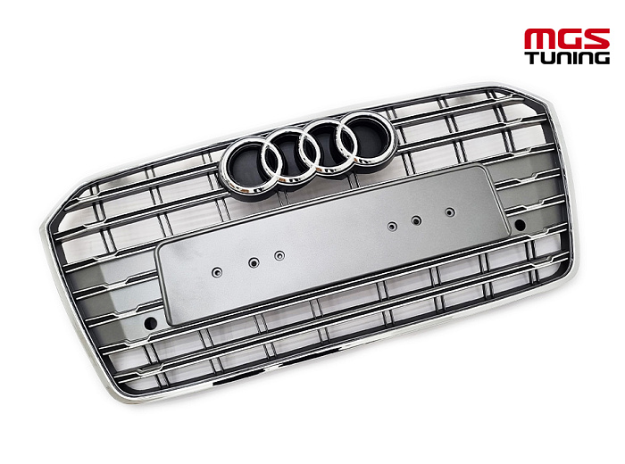 Решётка на Audi A7 14-18 в стиле S7 style #2 / Решётка на Ауди А7 14-18 в стиле С7 стиль #2