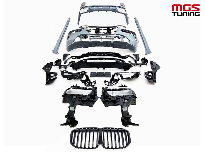 Обвес в стиле M-Tech (М-Пакет) для BMW X7 G07 рест. (2022-н.в.) / Обвес в стиле М-Тех (М-Пакет) для БМВ Х7 Г07 рест. (2022-н.в.)