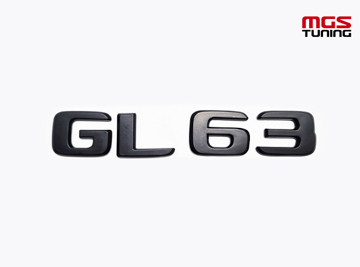 Шильдик GL63 черный / Шильдик ГЛ63 черный