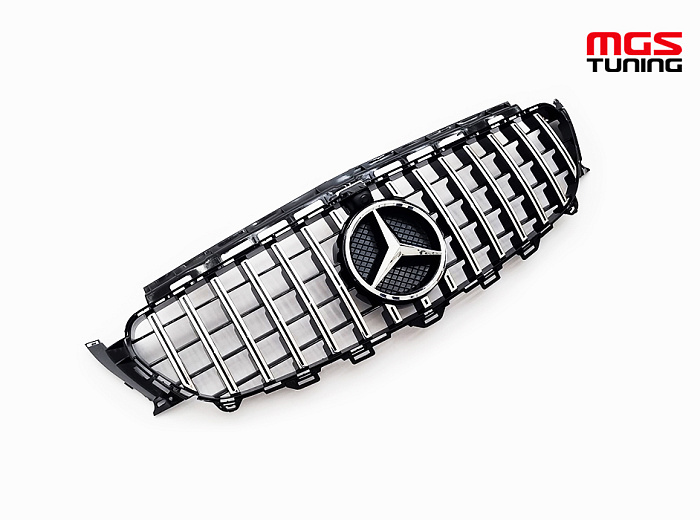 Решетка GT Style для Mercedes E-class W213/C238 (2016-2020) / Решетка ГТ Стайл для Мерседес Е-класс В213/Ц238 (2016-2020)