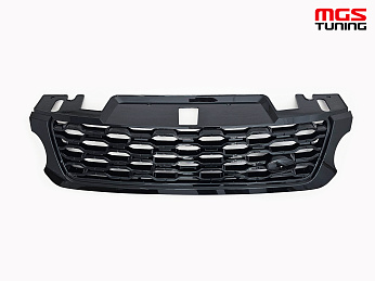 Решетка радиатора Range Rover Sport 13-17 гг. черная стиль рестайлинг / Решетка радиатора Рэйндж Ровер Спорт 13-17 гг. черная стиль рестайлинг