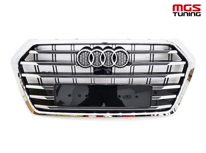 Решётка на Audi Q5 17-20 в стиле SQ5 style #2 / Решётка на Ауди Ку5 17-20 в стиле СКу5 стиль #2