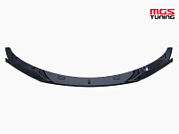 Губа переднего бампера BMW 1 series f20 дорест. M-Performance style (черный глянец) / Губа переднего бампера БМВ 1 серия Ф20 дорест. М-Перформанс стиль (черный глянец)