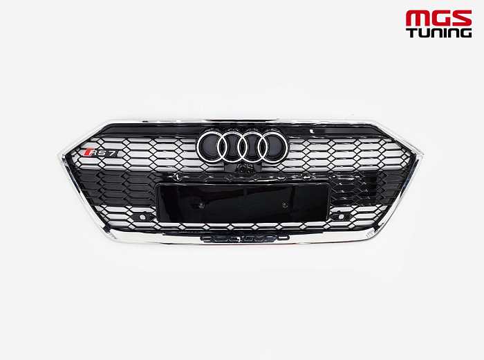 Решётка на Audi A7 18-н.в в стиле RS7 style #1 / Решётка на Ауди А7 18-н.в в стиле РС7 стиль #1
